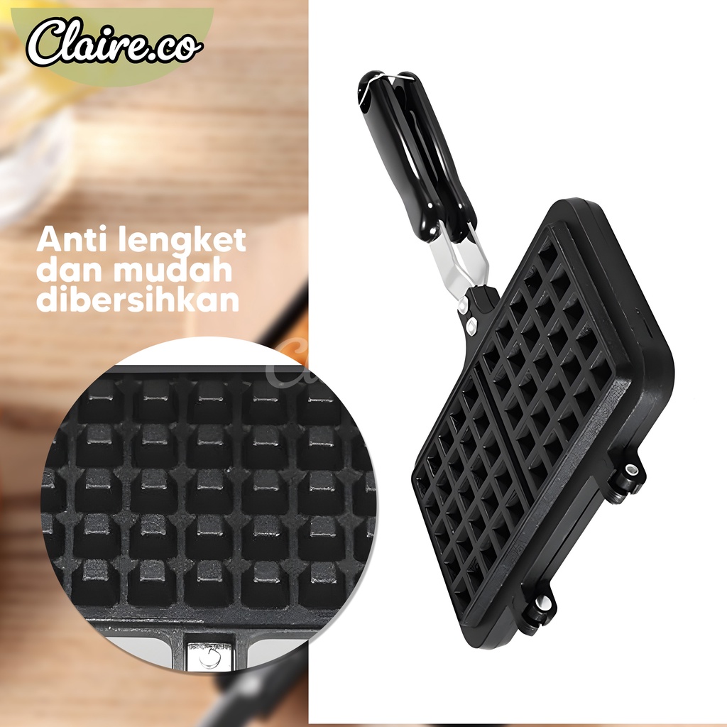 WAFFLE MAKER / CETAKAN WAFFLE TERMURAH / BAHAN TEBAL CETAKAN MAKANAN VIRAL