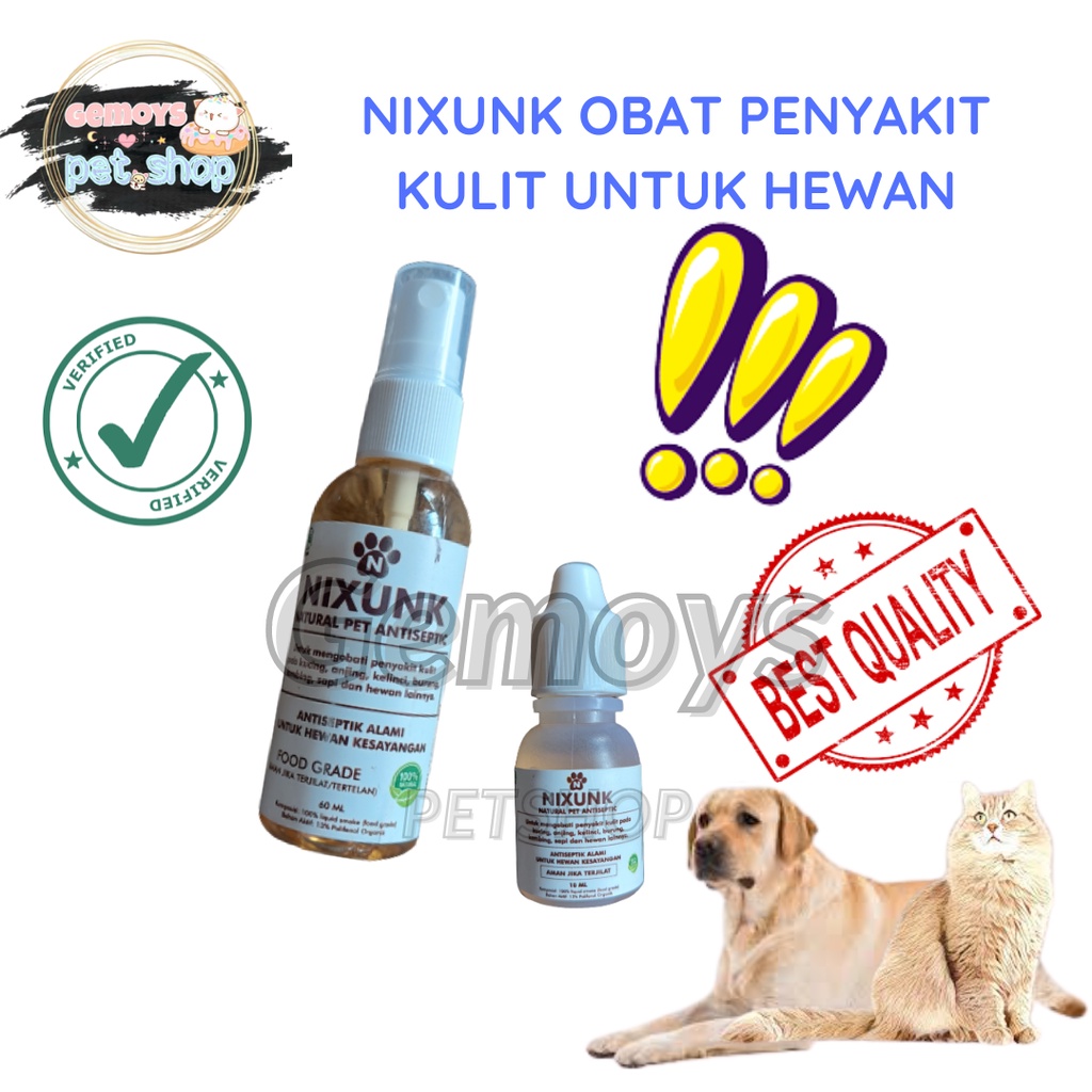 NIXUNK OBAT JAMUR KUCING DAN AJING
