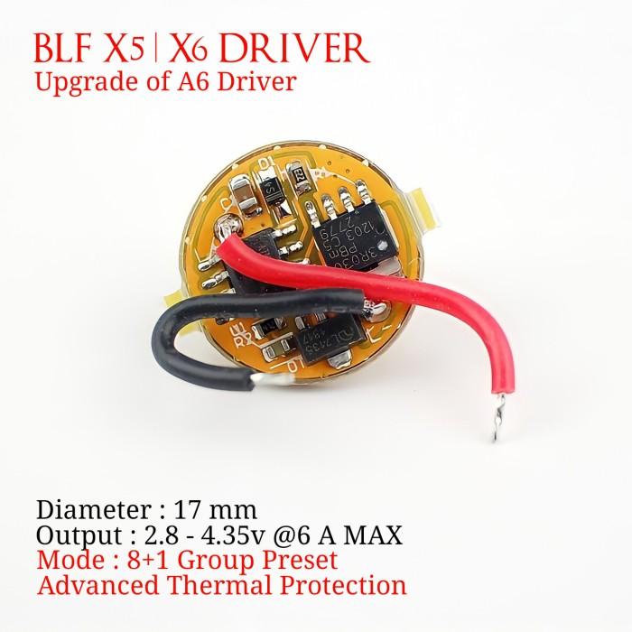 ASTROLUX DRIVER BLF X6 17MM 6A 9 GROUP CSLNM1 CSLPM1 SST40 SST-40 XP-L XPL XP-L2 XPL2 A17DD-L FET+1 