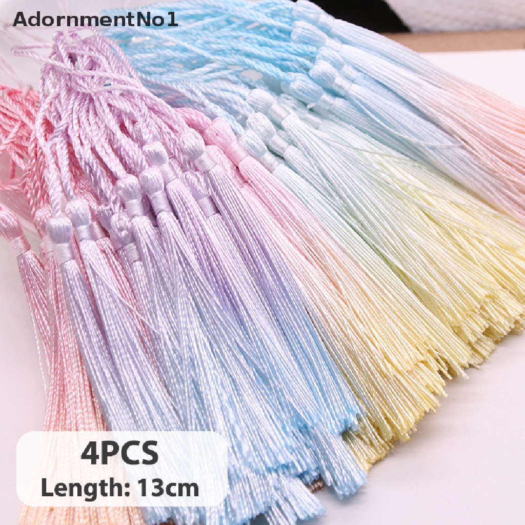 (AdornmentNo1) 13cm Rumbai Tassel / Rumbai Bahan Polyester Untuk Kerajinan Tangan / Perhiasan