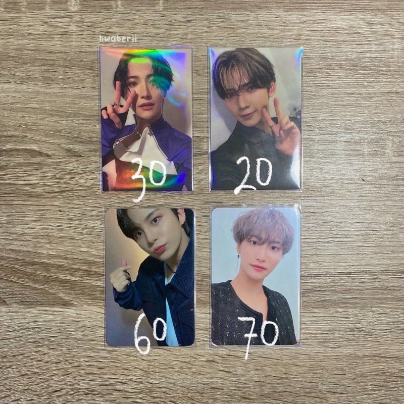 PC Photocard Album Fever Pt. 3 Benefit Everline 3.0 Eline Makestar 2.0 Seonghwa Jongho Yeosang Ateez