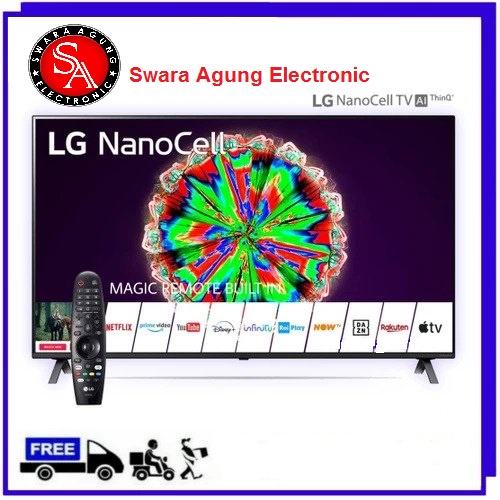 Led UHD Smart NANOCELL 49 Inch LG Type: 49NANO80TNA (Khusus Daerah Medan)