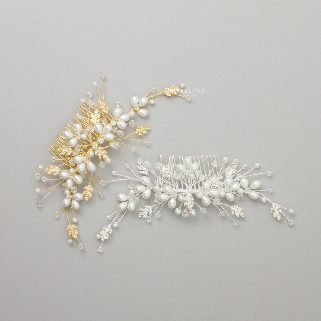 Sparklinc Canna Hairpiece (gold)