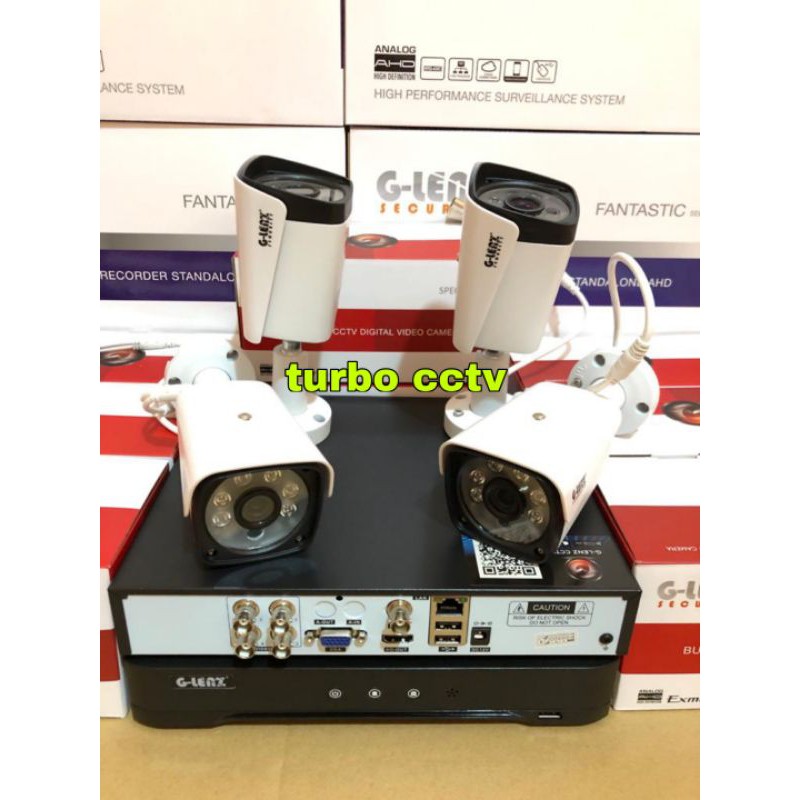 Paket CCTV AHD 4CH full HD 4MP Komplit