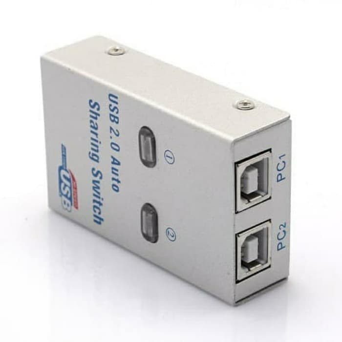 Usb auto switch nyk 2 port sharing printer 2.0 UY-02A - Usb2.0 switcher printer 1-2 otomatis