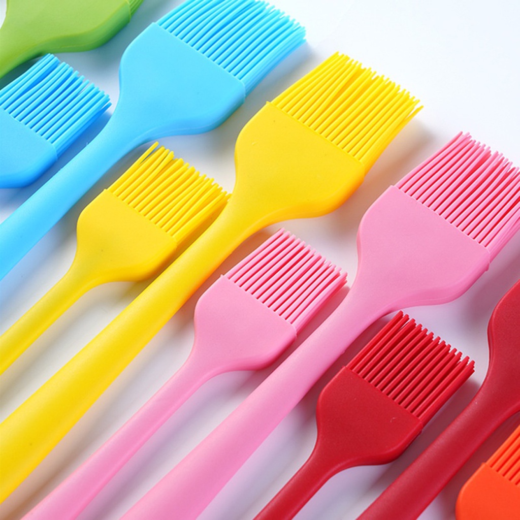 ❤GTB❤ Kuas Silikon 8021 Oles Kue Roti / BBQ / Silicone Brush Tahan Panas R699