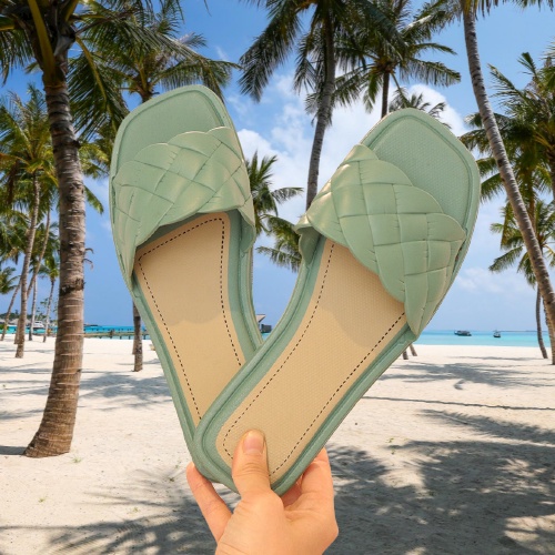 Sandal Selop Karet Import sendal  Slop wanita murah karet jelly BOLONI Gisel Sandal Flat Jelly-1