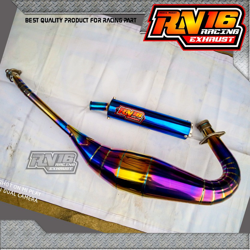 knalpot racing RN16 bluemoon ninjar ninjarr ninjass