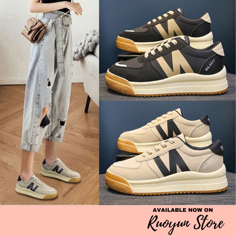 RYX - Reverse Nen Sepatu Sneakers Wanita Fashion Casual / Olahraga (NO BOX) - Ori Import