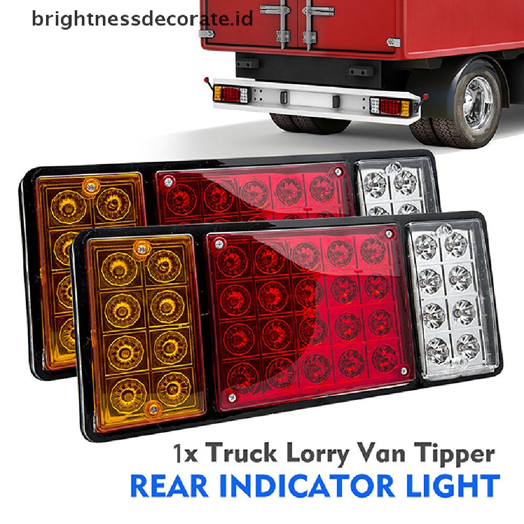 (Birth) Lampu Indikator Rem Belakang 36-led 12v Untuk Truk / Trailer / Van / Caravan