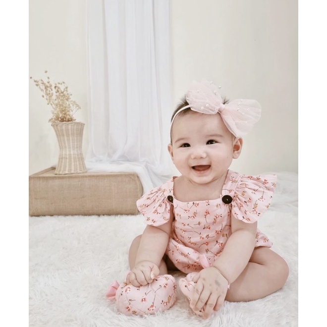 Jumper Premium Katun Jepang Jumper Sepatu Bandana Setelan Overall Pergi Fashion Anak Pakaian Bayi Perempuan Cewek Terlaris Lucu Murah  ADORA BUTTON / ALEXA / MICHA / SAKURA / ROSE French Freya Tulip mia eun ji mommy little princess belsie