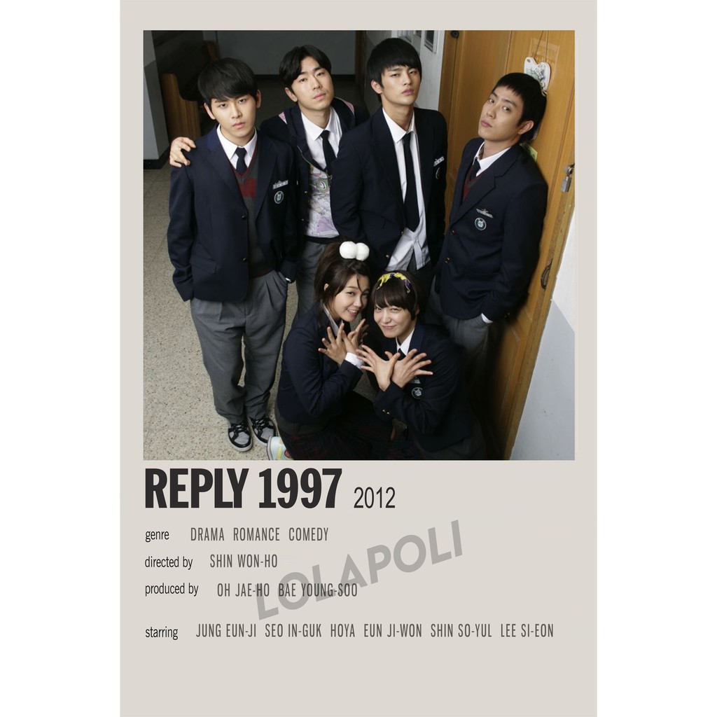 Poster Drama Korea - Reply 1997