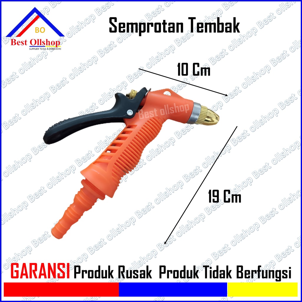 Semprotan Selang Air Tembak Taman / Semprotan Taman / Semprotan motor / Semprotan Cuci Mobil Siram Taman