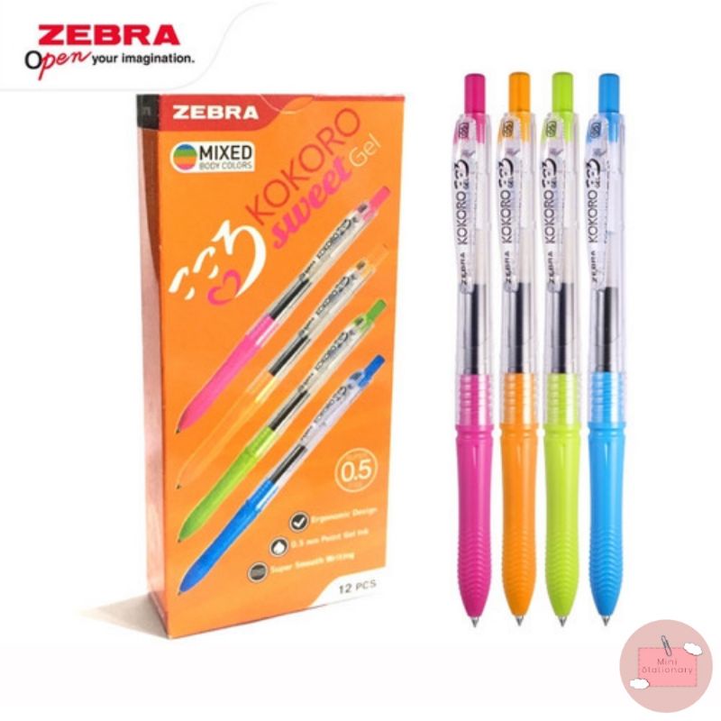 

Pulpen Kokoro Varian Sweet 12 Pcs Stationary