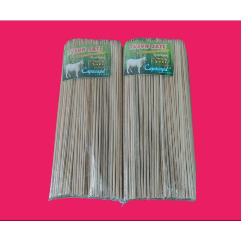 Tusuk sate capacapa untuk daging sapi kambing dan sejenisnya