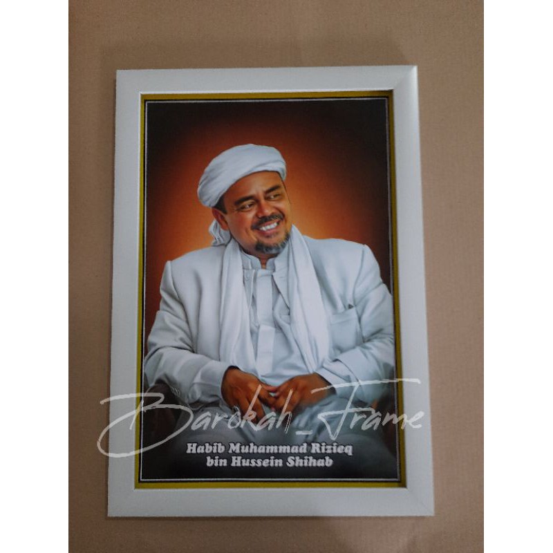 foto habib bingkai pigura foto habib dan ulama H.R.S A3+