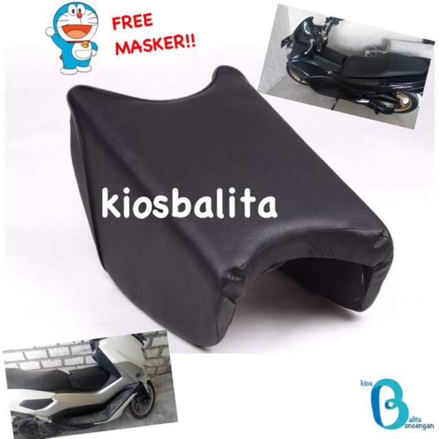 FREE MASKER!! JOK PORTABLE LEBIH TEBAL KURSI BONCENGAN ANAK UNTUK MOTOR NMAX/ AEROX/ PCX JOK BONCENG