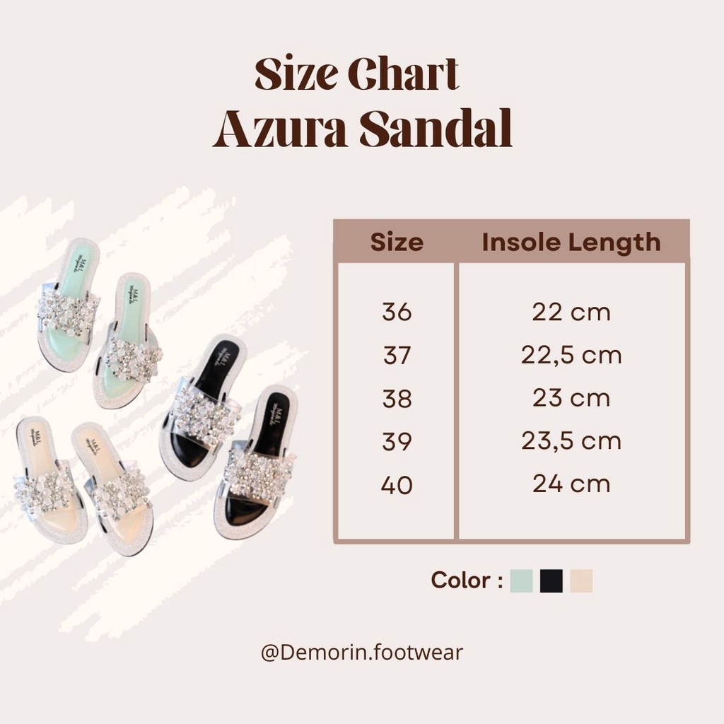 Azura Demorin Sandal Jepit Wanita