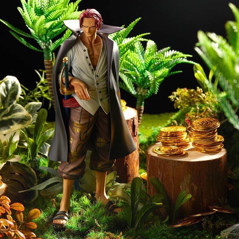 Mainan Action Figure Model Anime One Piece Shanks Theatrical Ver of Shanks Rambut Merah Untuk Koleksi