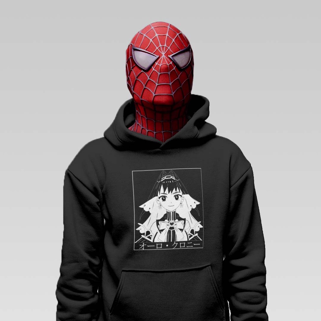 Jaket Hoodie Jumper Vector Hololive OURO KRONII
