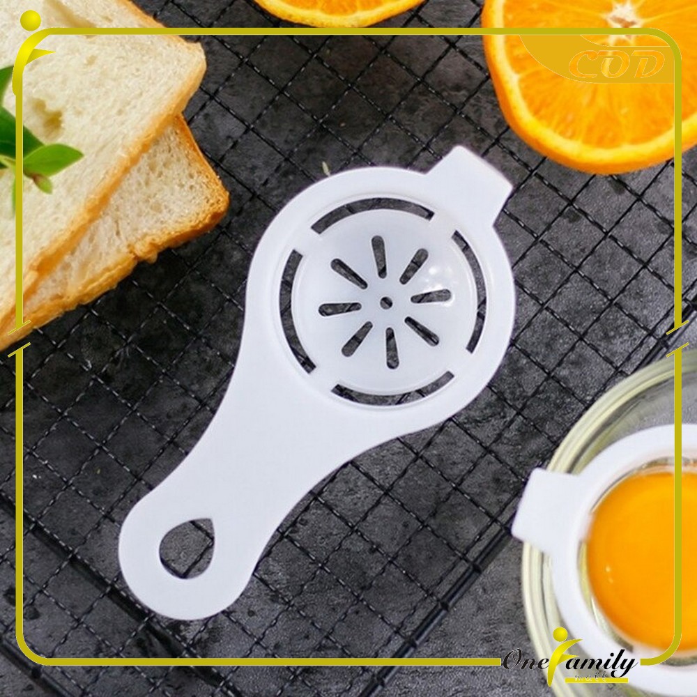 ONE-C139 Alat Pemisah Kuning Telur dan Putih Telor Egg Yolk Separator Murah Peralatan Dapur Praktis-2