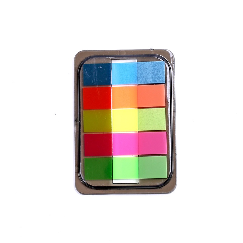 Fluorescent Colorful Self Adhesive Memo Pad Sticky Notes Bookmark Marker Memo Index Flag Sticker