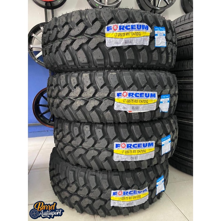 Ban Lapangan 235/75 R15 Forceum M/T Ban lokal Berkualitas