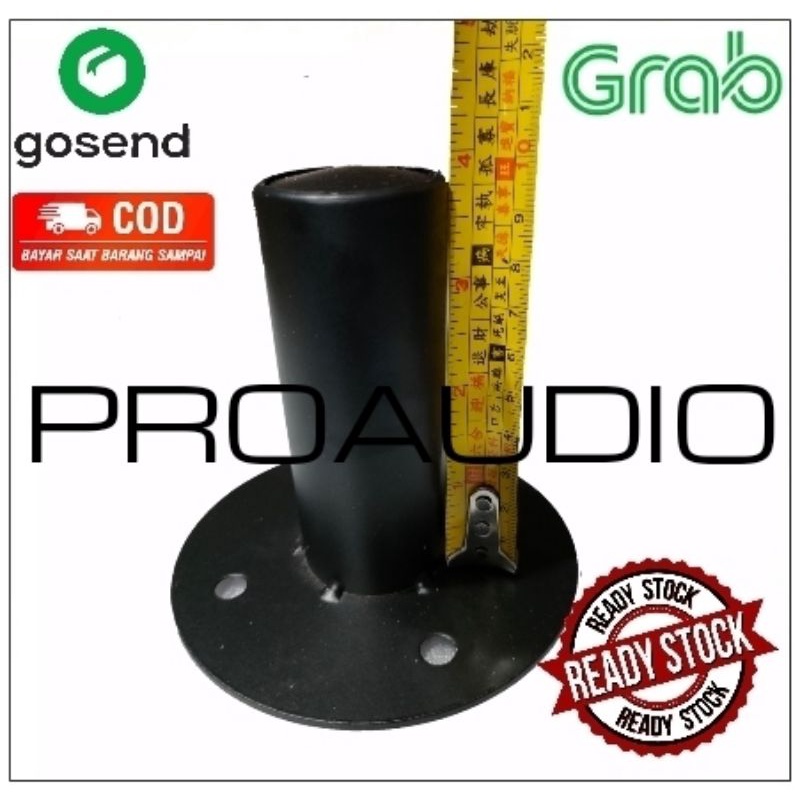 Stand Holder Speaker / Top Mounting Besi Tebal Box Speaker