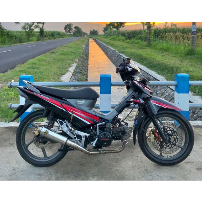 Knalpot Racing Honda Supra 125 Supra Grand Legenda Karisma Revo Absolut Pekajaman Muffler Jogja Stai