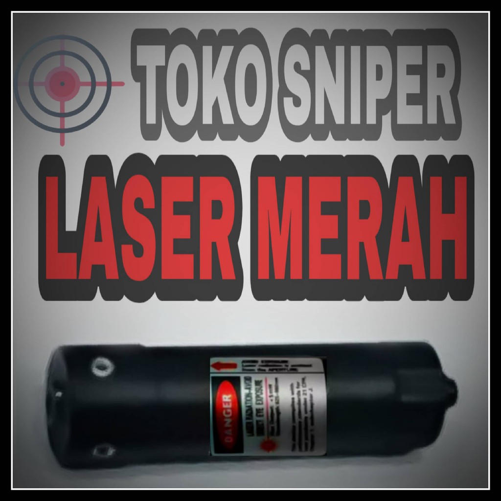 LASER SENAPAN WARNA MERAH LASER MERAH MURAH LASER SCOPE LASER JG LASER TELE MERAH LASER TELESKOP