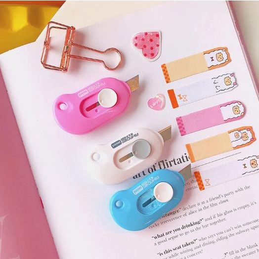 

PISAU CUTTER MINI CUTTER KNIFE STATIONARY KAWAII 121-33