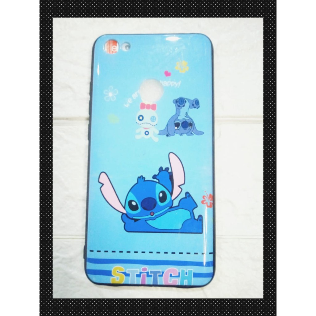 CASE OPPO F7 MOTIF KARTUN LUCU IMUT HELLO KITTY DAISY MICIMOS DONALD CAAT STICH