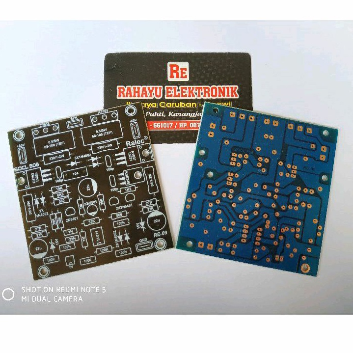 Pcb SOCL 506 RE-009 Fiber FR4