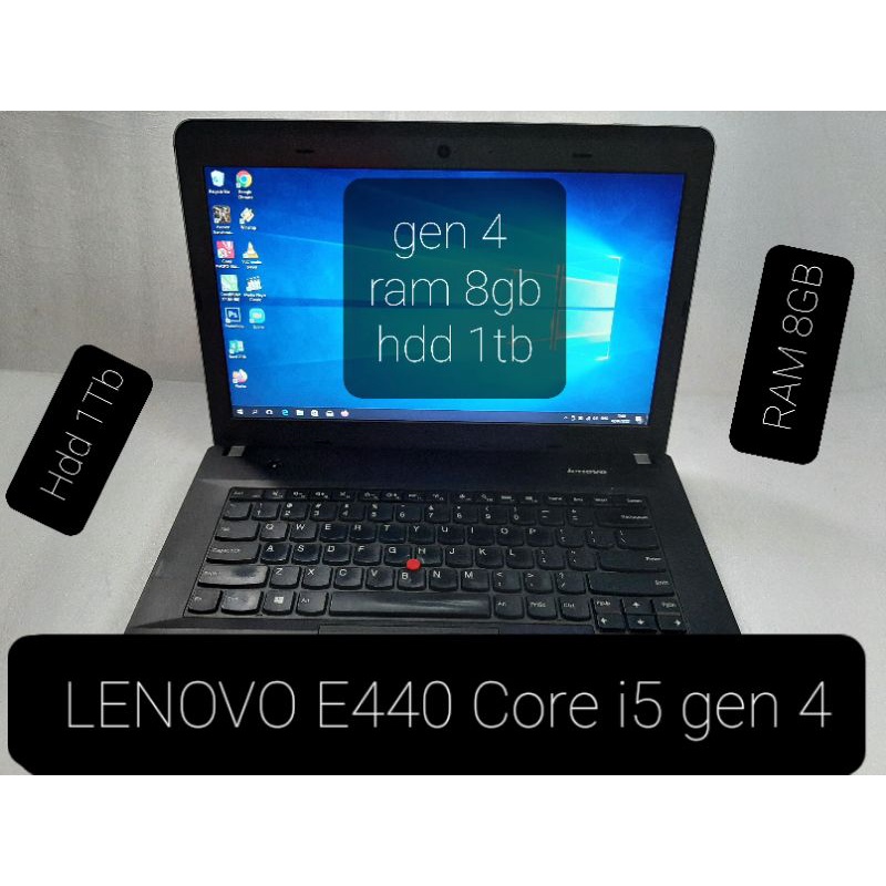 laptop Lenovo e440 core i5 gen 4 murah bergaransi / Laptop LENOVO THINKPAD core i5 murah bergaransi