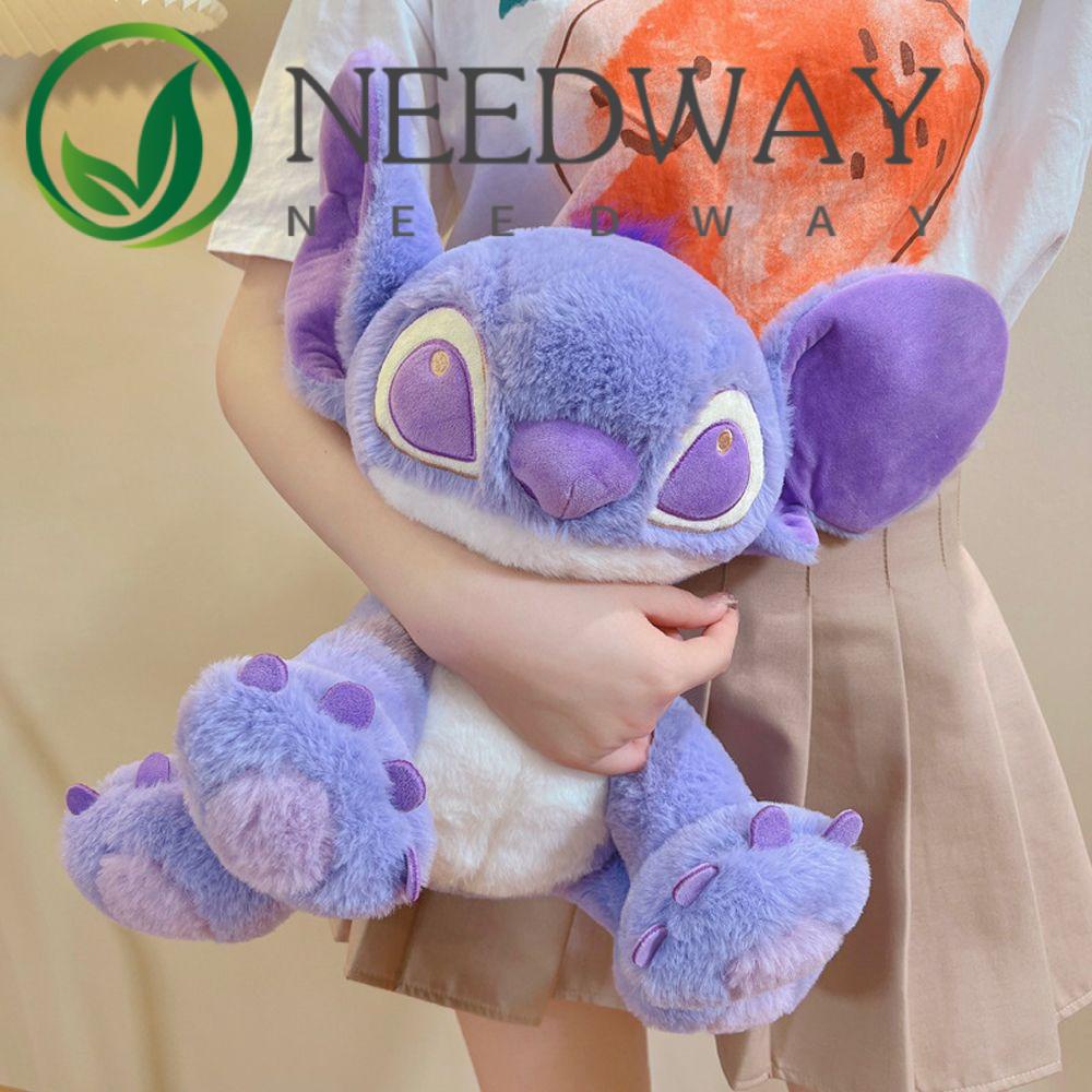 Needway  Mainan Boneka Stitch Bahan Plush 25 / 30 / 45 / 60cm Untuk Dekorasi Kamar