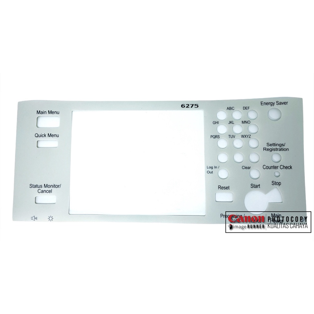 Sheet Control Panel Assy Mesin Fotokopi Canon IRA 6275 Import