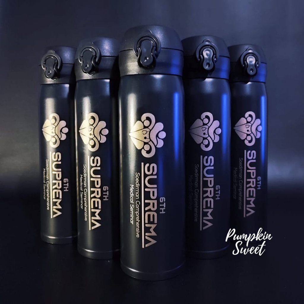 Termos Stainless Steel Custom Botol Minum Tumbler Termos Custom Tumbler Gift Box Kado Ulang Tahun Ha