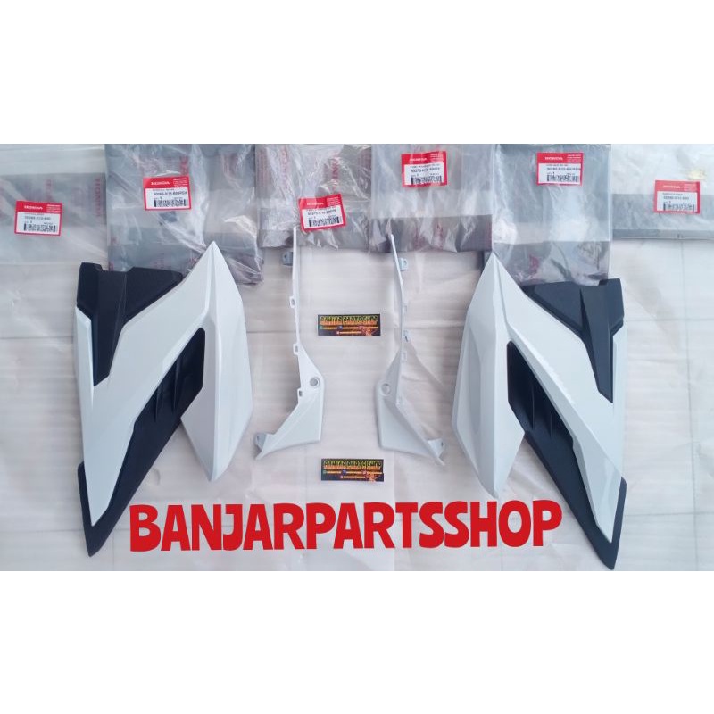 SHROUD CB150R LED V3 SAYAP TANGKI LUAR CB150R LED V3 COVER TANGKI CB150R LED V3 KAP TANGKI ORIGINAL