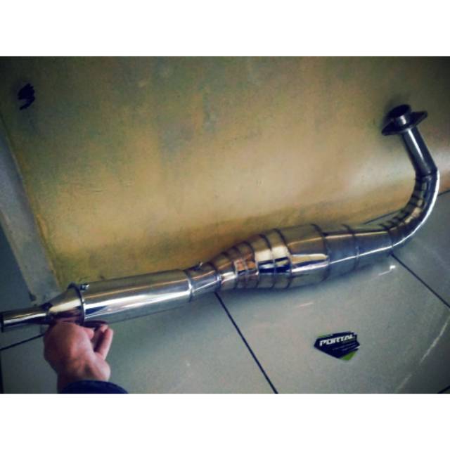Knalpot racing kolong kompetisi rx king