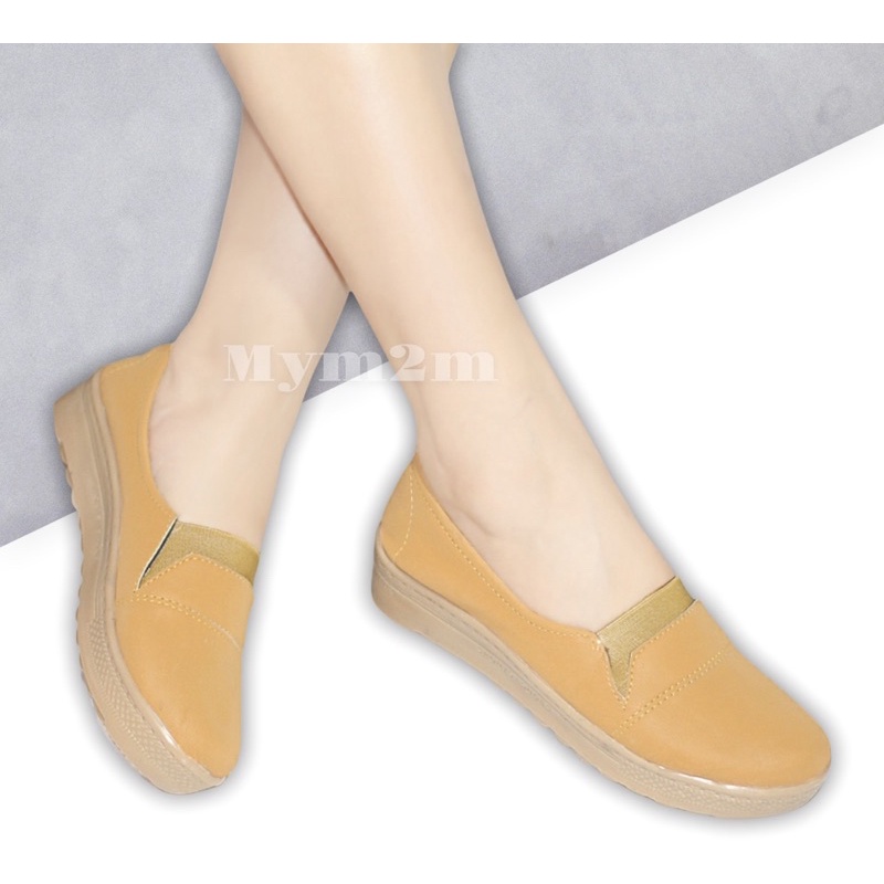 Mym2m Nasila Sepatu Wanita Slip on Kasual Terlaris