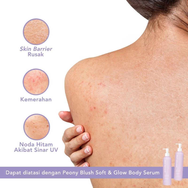 Grace &amp; Glow Peony Blush Anti Blemish Body Serum with Ferulic Acid + Peptides