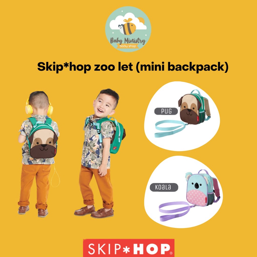 SKIP HOP ZOO LET / ZOO PACK MINI / ZOO SKIP HOP BACK PACK / TAS SKIP HOP/ TAS ANAK / ZOO PACK MINI