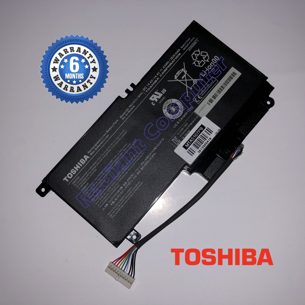 Baterai Toshiba Satellite L45 L45D L50 L50-A L55 L55D