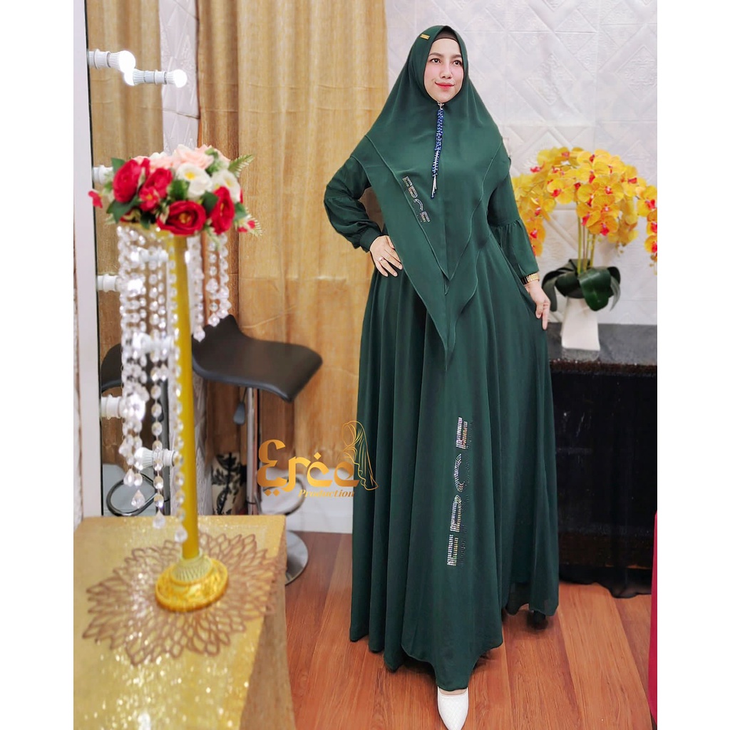 SYIFA SERIES BY ERCE Production_Gamis Syari Kekinian Terlaris Termurah Bestseller