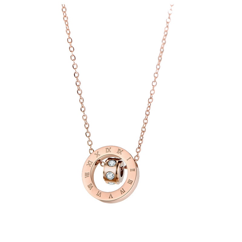 Kalung KL126 Stainless Steel Premium / Titanium Fashion Wanita Kalung unik Lucu Keren /Deluna/BS