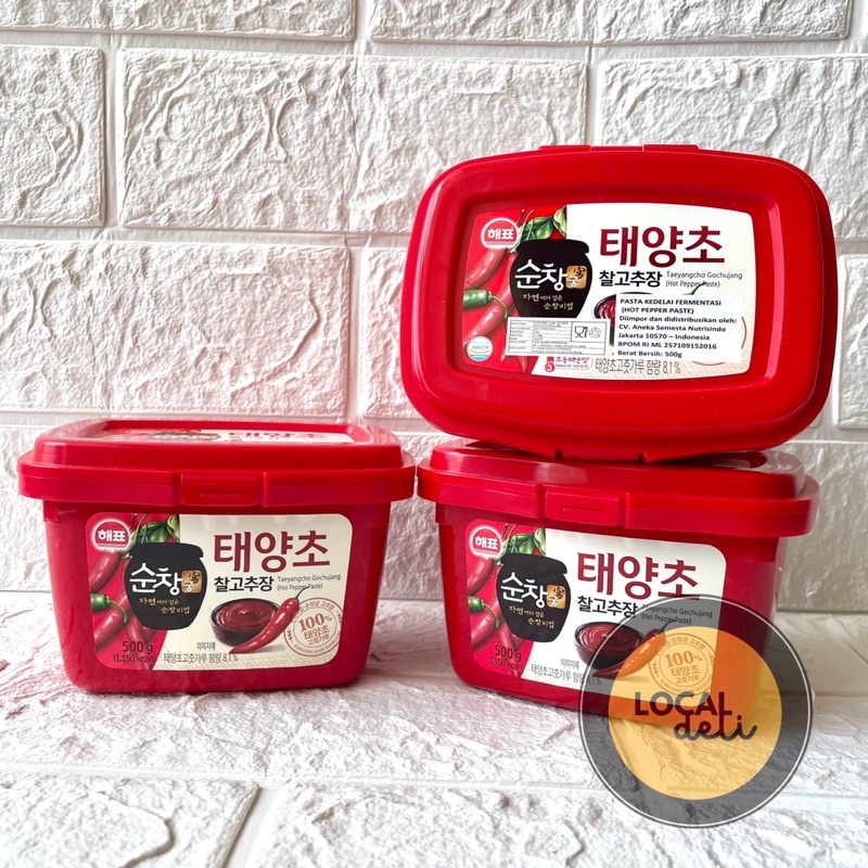 

Sajo Gochujang 500gr / Saos Gochujang Sajo 500gr / Sambal Pasta Korea