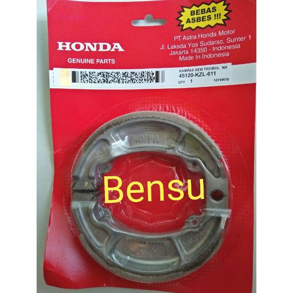 kampas rem belakang beat vario scoppy vario 150