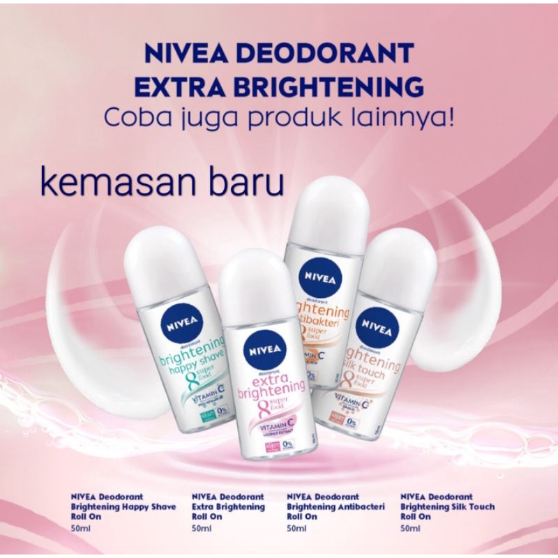 NIVEA Deodorant Roll-On 50ml FEMALE / WOMEN