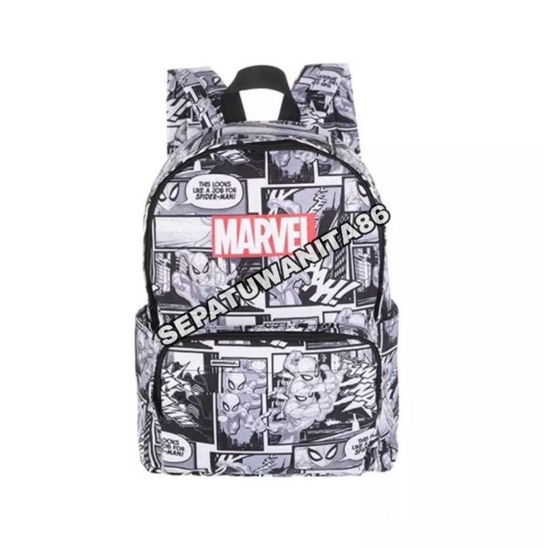 PROMO Tas Ransel Fashion Sekolah Anak Laki Laki PAUD TK SD Marvel Super Hero