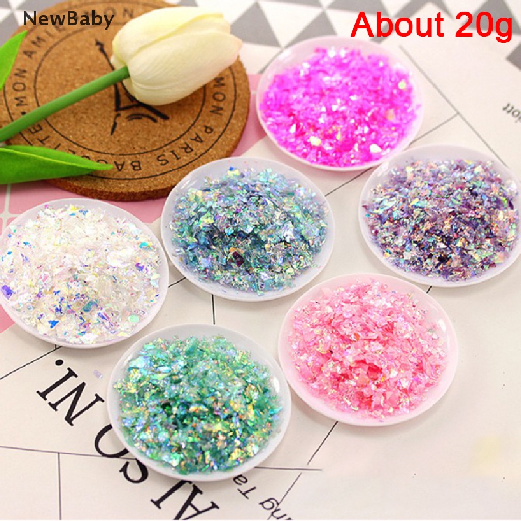 NewBaby 20g Crystal Filler Candy Paper DIY Resin Filler Nail Art Jewelry Making Mold ID